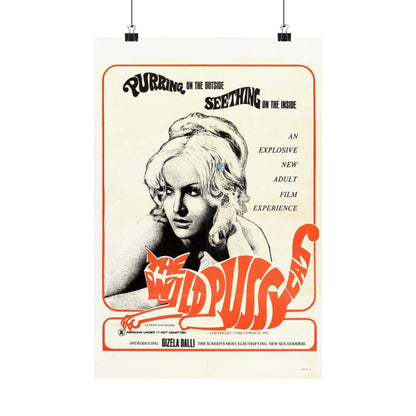 THE WILD PUSSYCAT 1969 - Paper Movie Poster-12″ x 18″-The Sticker Space