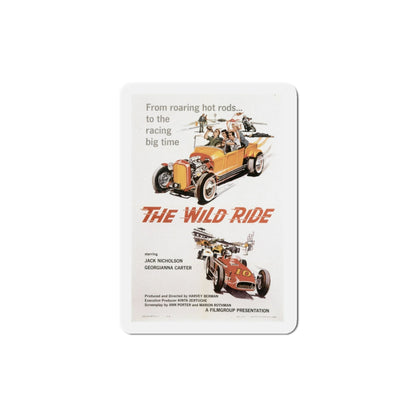 The Wild Ride 1960 Movie Poster Die-Cut Magnet-4 Inch-The Sticker Space