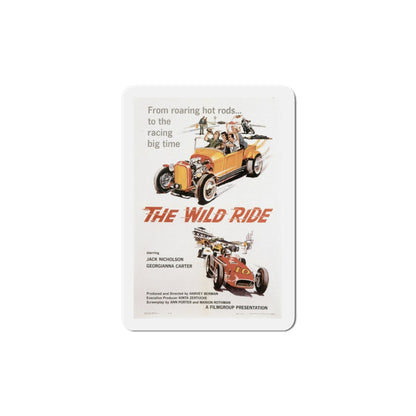 The Wild Ride 1960 Movie Poster Die-Cut Magnet-6 Inch-The Sticker Space