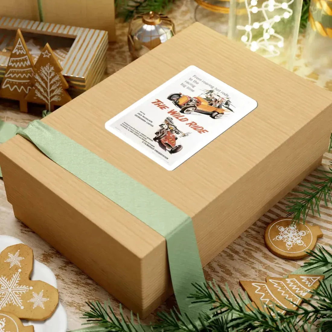 The Wild Ride 1960 Movie Poster - STICKER Vinyl Kiss-Cut Decal - The Sticker Space