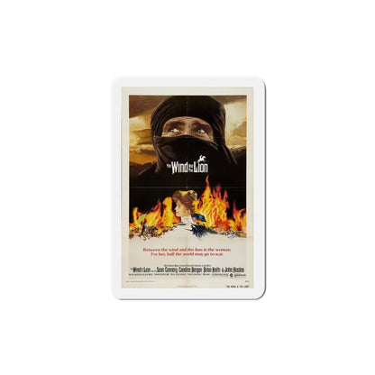 The Wind and the Lion 1975 Movie Poster Refrigerator Magnet 5 Inch - The Sticker Space