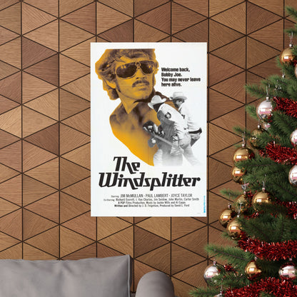 THE WINDSPLITTER 1971 - Paper Movie Poster-The Sticker Space