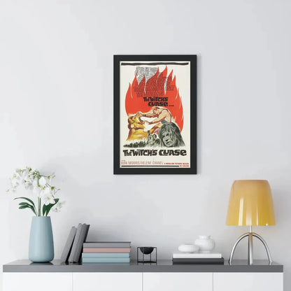 THE WITCH'S CURSE 1962 - Framed Movie Poster - The Sticker Space
