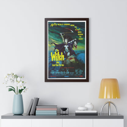 THE WITCH WHO CAME FROM THE SEA 1976 - Framed Movie Poster-The Sticker Space