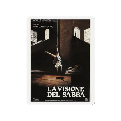 THE WITCHES' SABBATH 1988 Movie Poster - Refrigerator Magnet 2 Inch Die-Cut - The Sticker Space