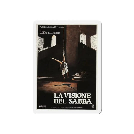 THE WITCHES' SABBATH 1988 Movie Poster - Refrigerator Magnet 6 Inch Die-Cut - The Sticker Space