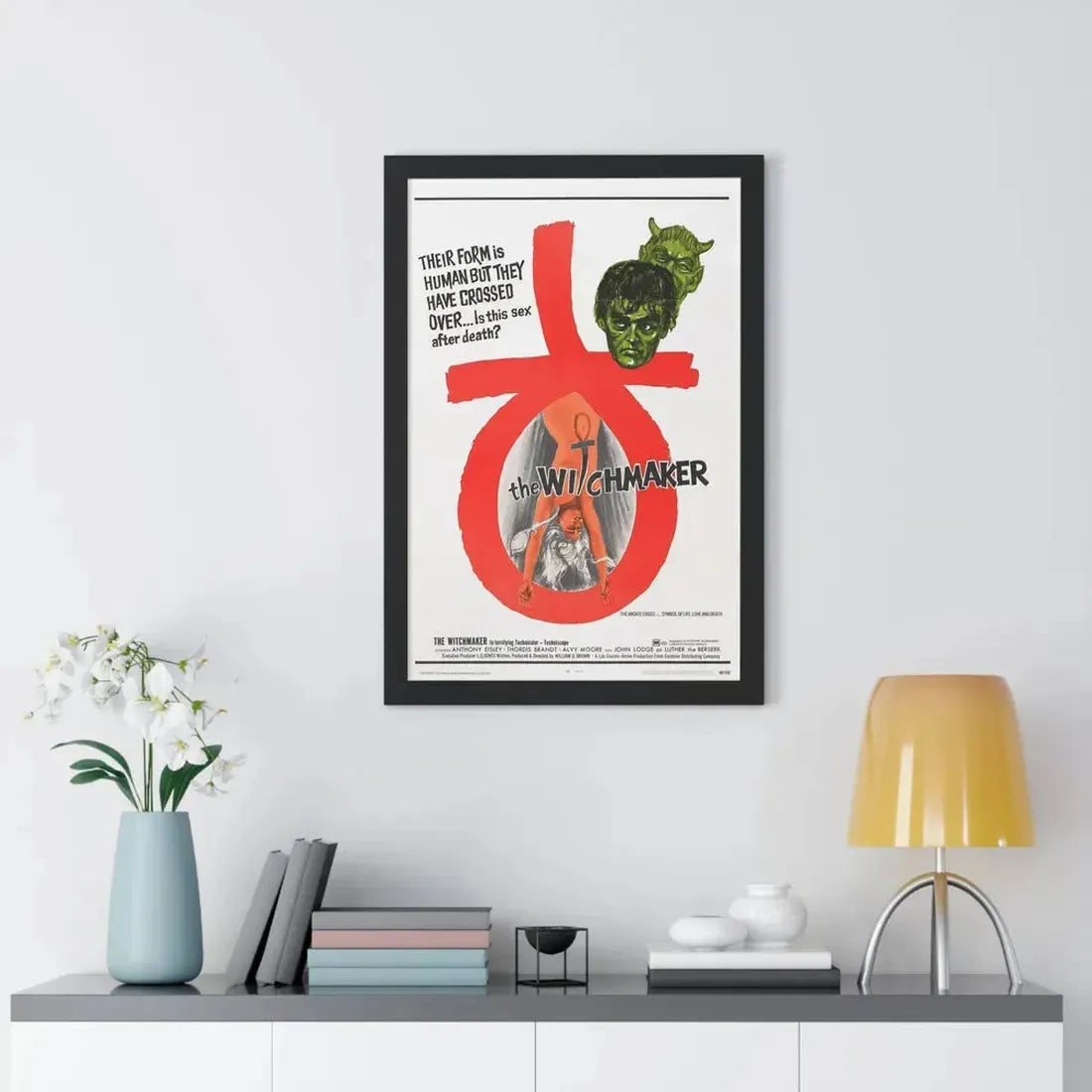 THE WITCHMAKER 1969 - Framed Movie Poster - The Sticker Space