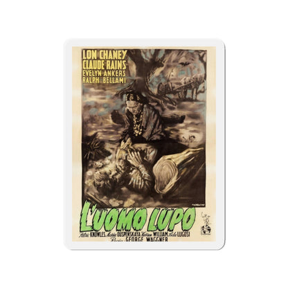 THE WOLF MAN (ITALIAN) 1941 Movie Poster - Refrigerator Magnet