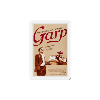 The World According to Garp 1982 Movie Poster Die-Cut Magnet-5" x 5"-The Sticker Space