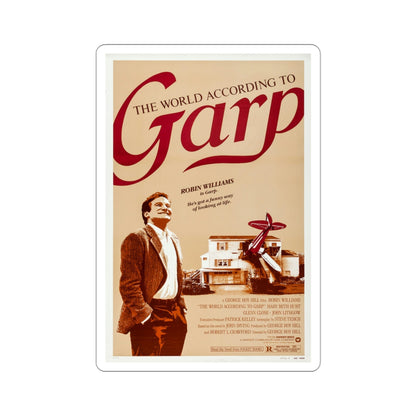 The World According to Garp 1982 Movie Poster STICKER Vinyl Die-Cut Decal-3 Inch-The Sticker Space