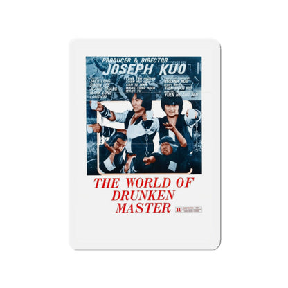 THE WORLD OF DRUNKEN MASTER 1979 Movie Poster - Refrigerator Magnet