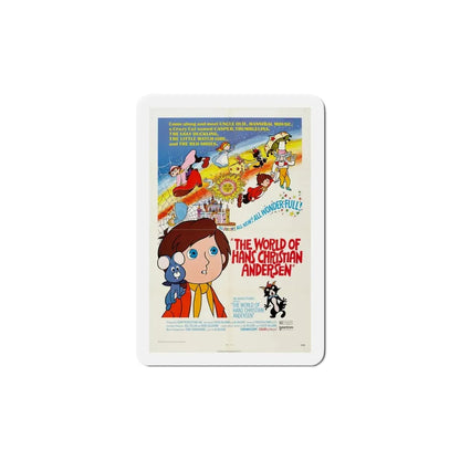 The World of Hans Christian Andersen 1971 Movie Poster Refrigerator Magnet 6 Inch - The Sticker Space