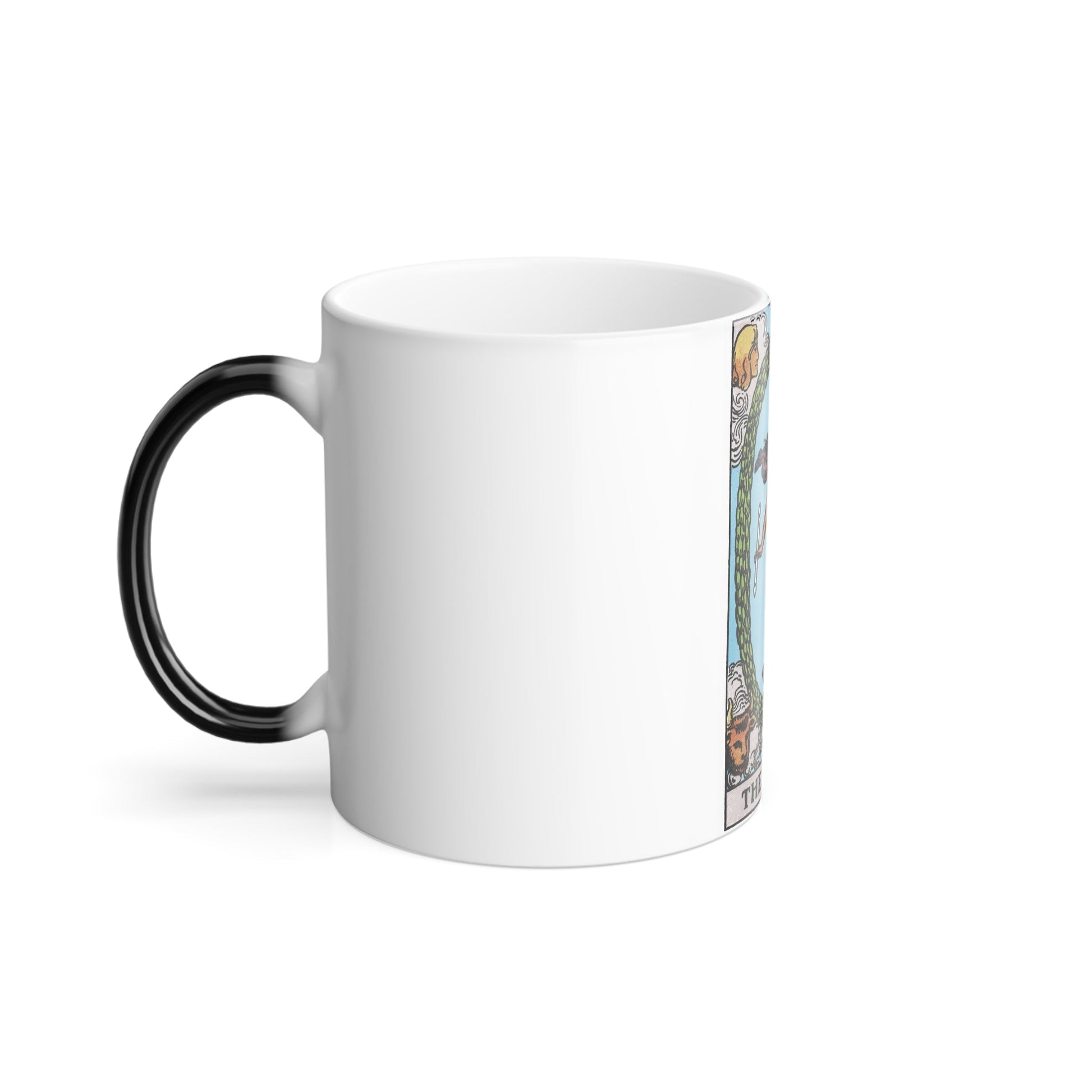 The World (Tarot Card) Color Changing Mug 11oz-11oz-The Sticker Space