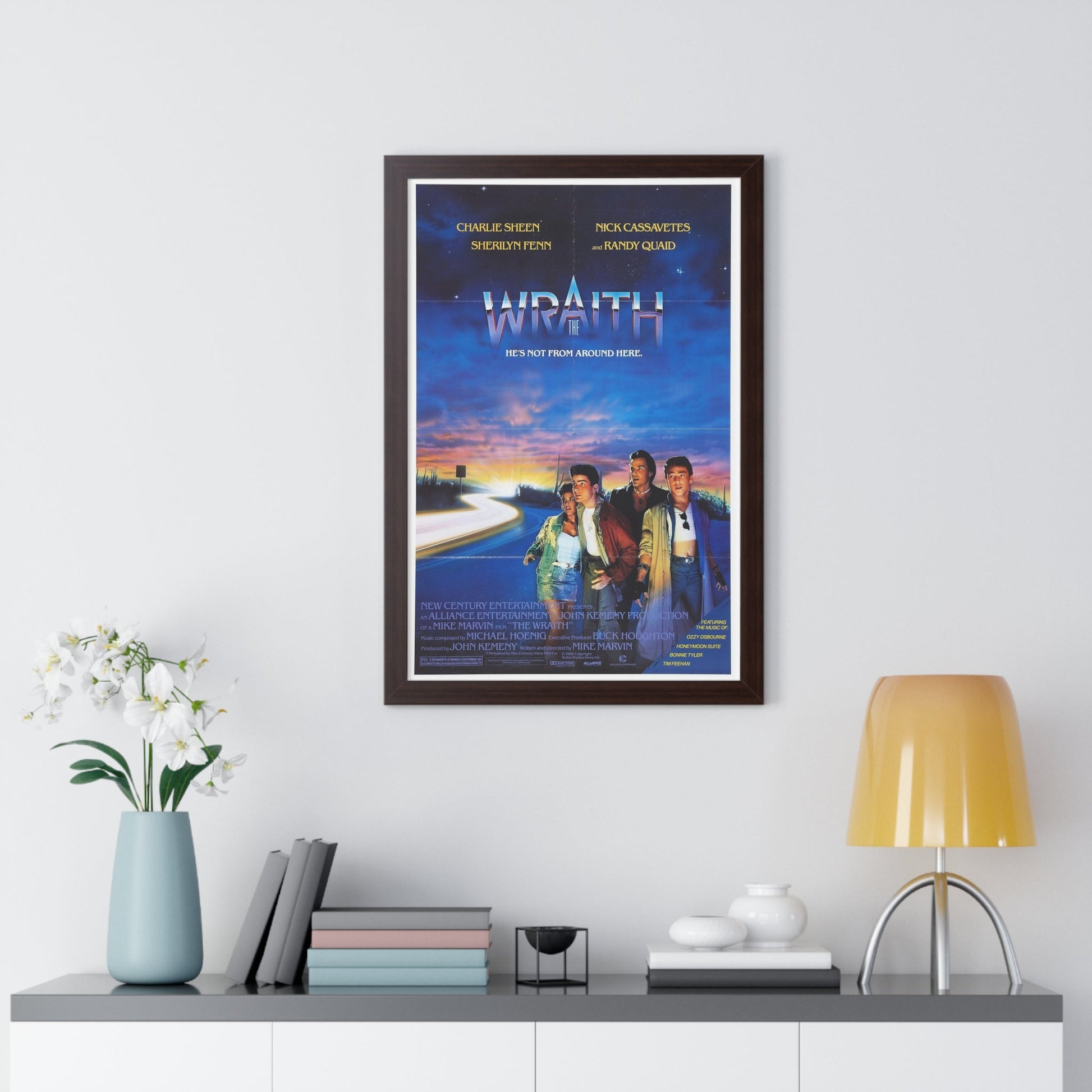 THE WRAITH 1986 - Framed Movie Poster-The Sticker Space