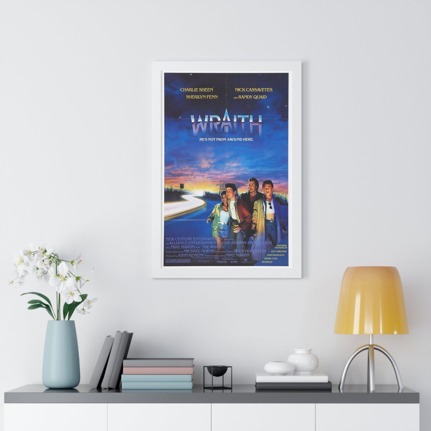 THE WRAITH 1986 - Framed Movie Poster-The Sticker Space