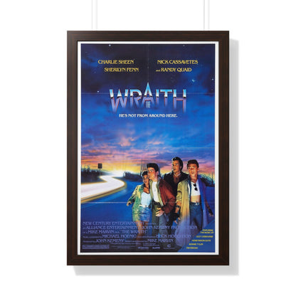 THE WRAITH 1986 - Framed Movie Poster-20" x 30"-The Sticker Space