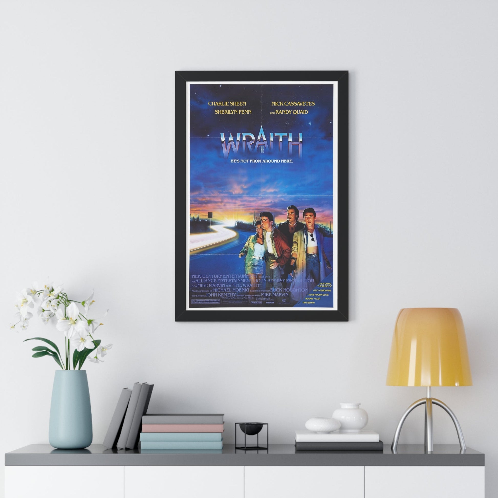 THE WRAITH 1986 - Framed Movie Poster-The Sticker Space