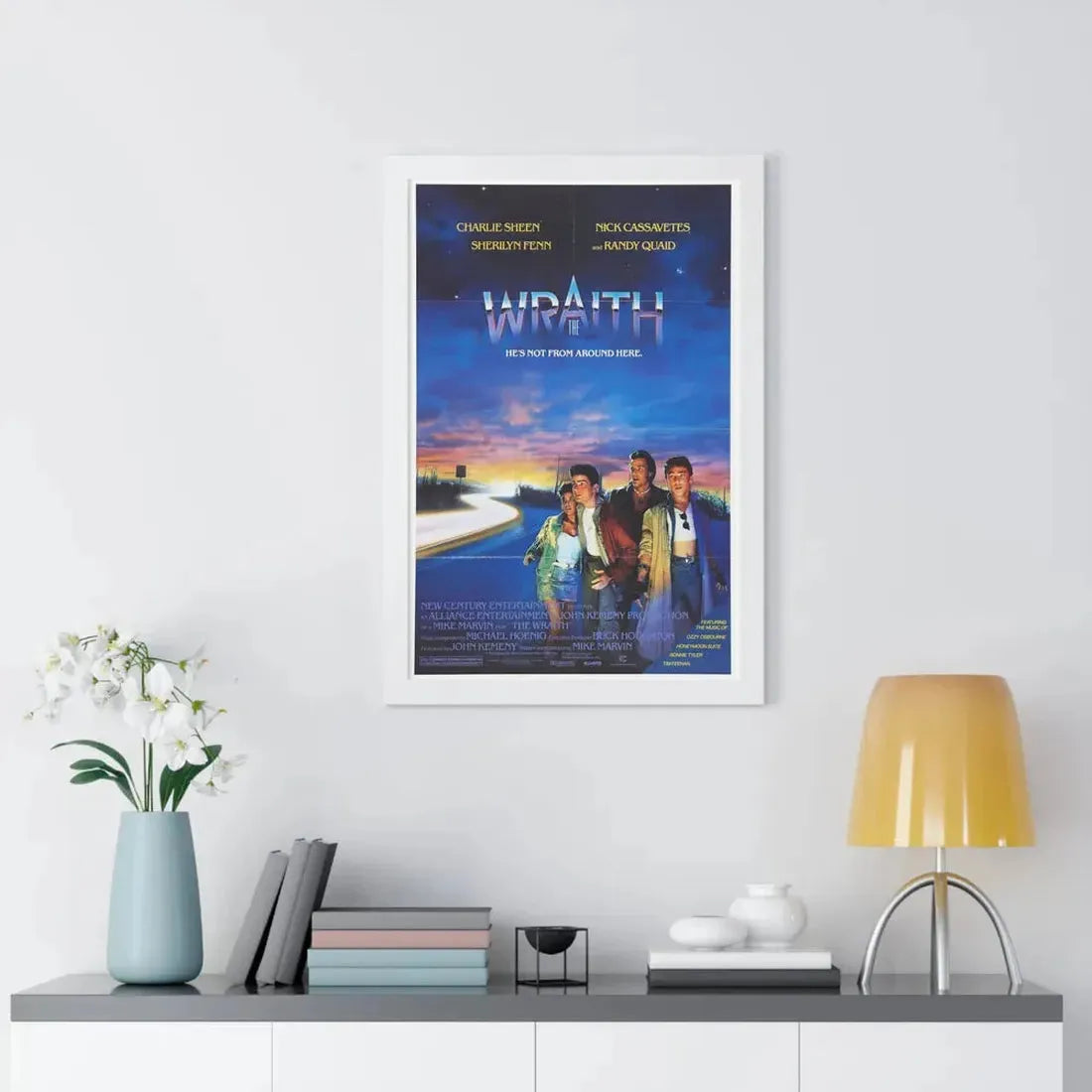 THE WRAITH 1986 - Framed Movie Poster - The Sticker Space