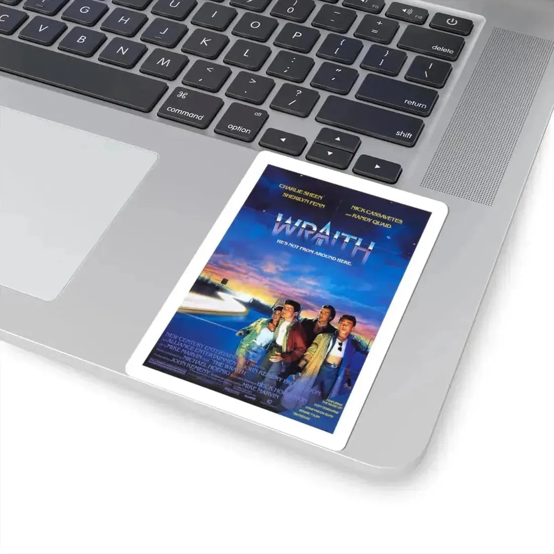 The Wraith 1986 Movie Poster - STICKER Vinyl Kiss-Cut Decal - The Sticker Space