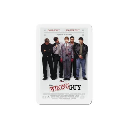 The Wrong Guy 1997 Movie Poster Refrigerator Magnet 3 Inch - The Sticker Space