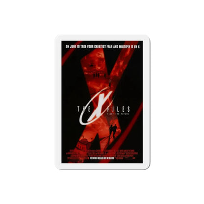 The X Files 1998 Movie Poster Refrigerator Magnet 2 Inch - The Sticker Space