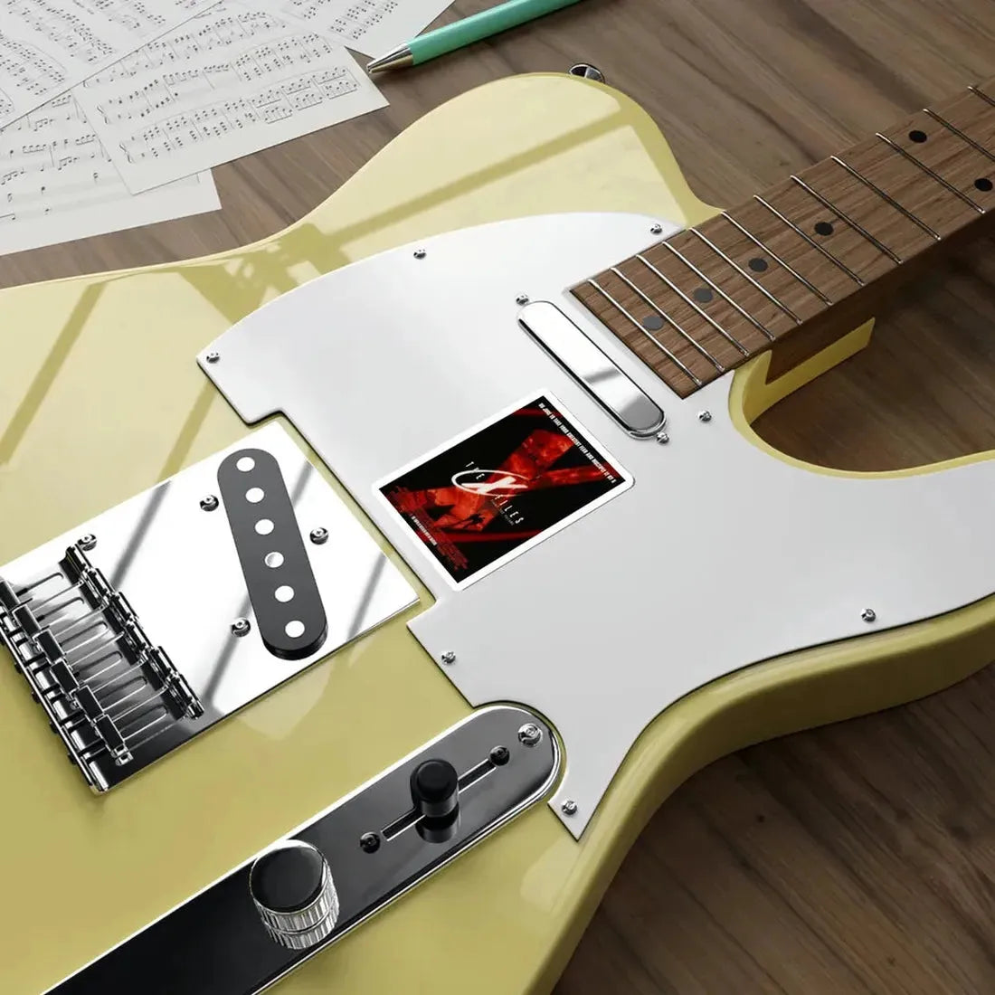 The X Files 1998 Movie Poster STICKER Vinyl Die-Cut Decal - The Sticker Space