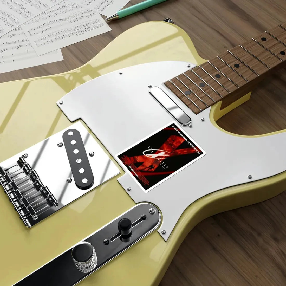 The X Files 1998 Movie Poster STICKER Vinyl Die-Cut Decal - The Sticker Space