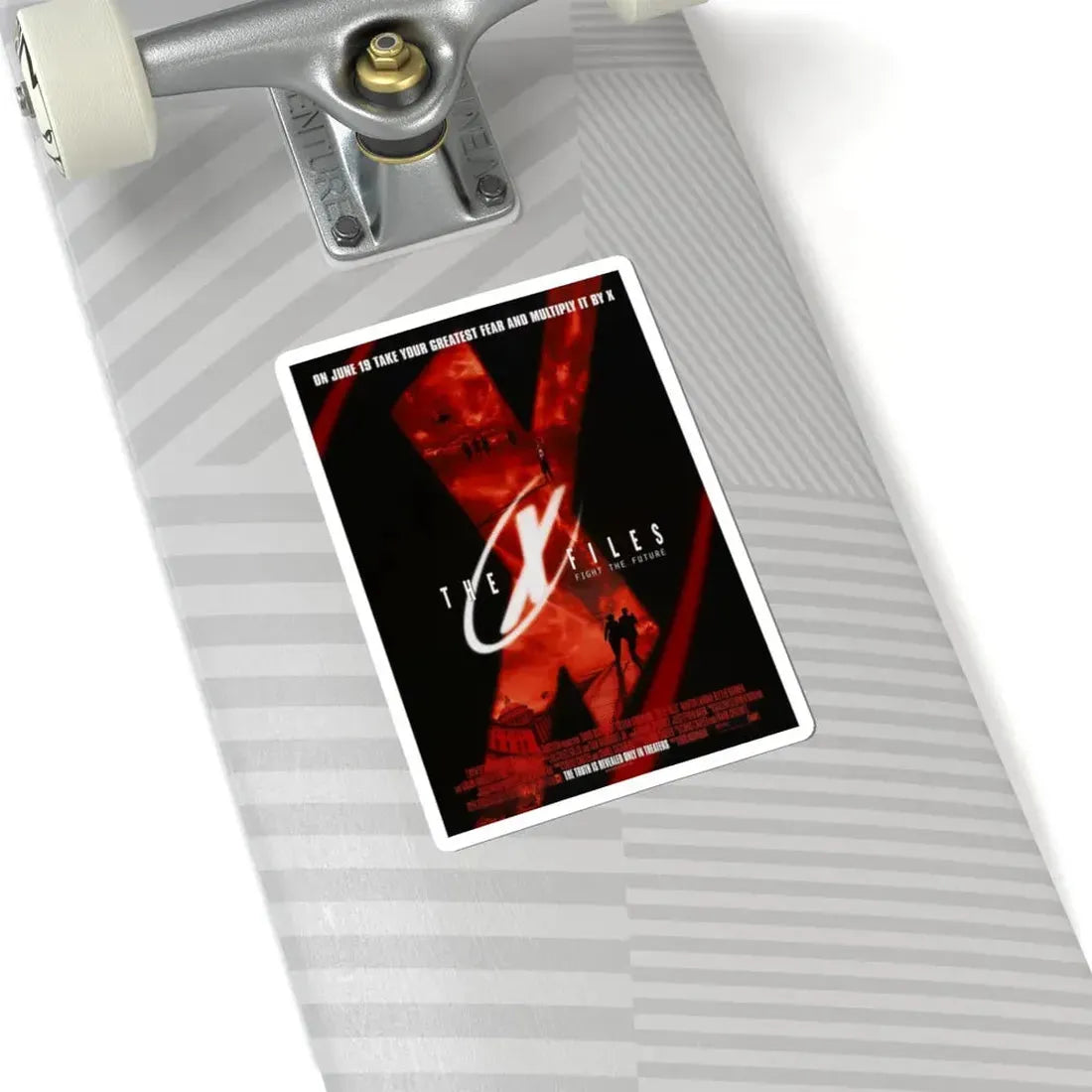 The X Files 1998 Movie Poster - STICKER Vinyl Kiss-Cut Decal - The Sticker Space