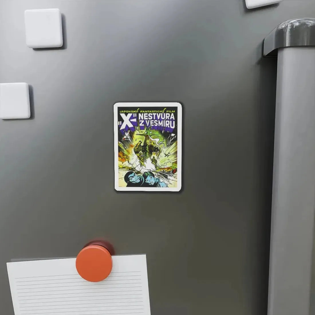 THE X FROM OUTER SPACE 1967 Movie Poster - Refrigerator Magnet - The Sticker Space