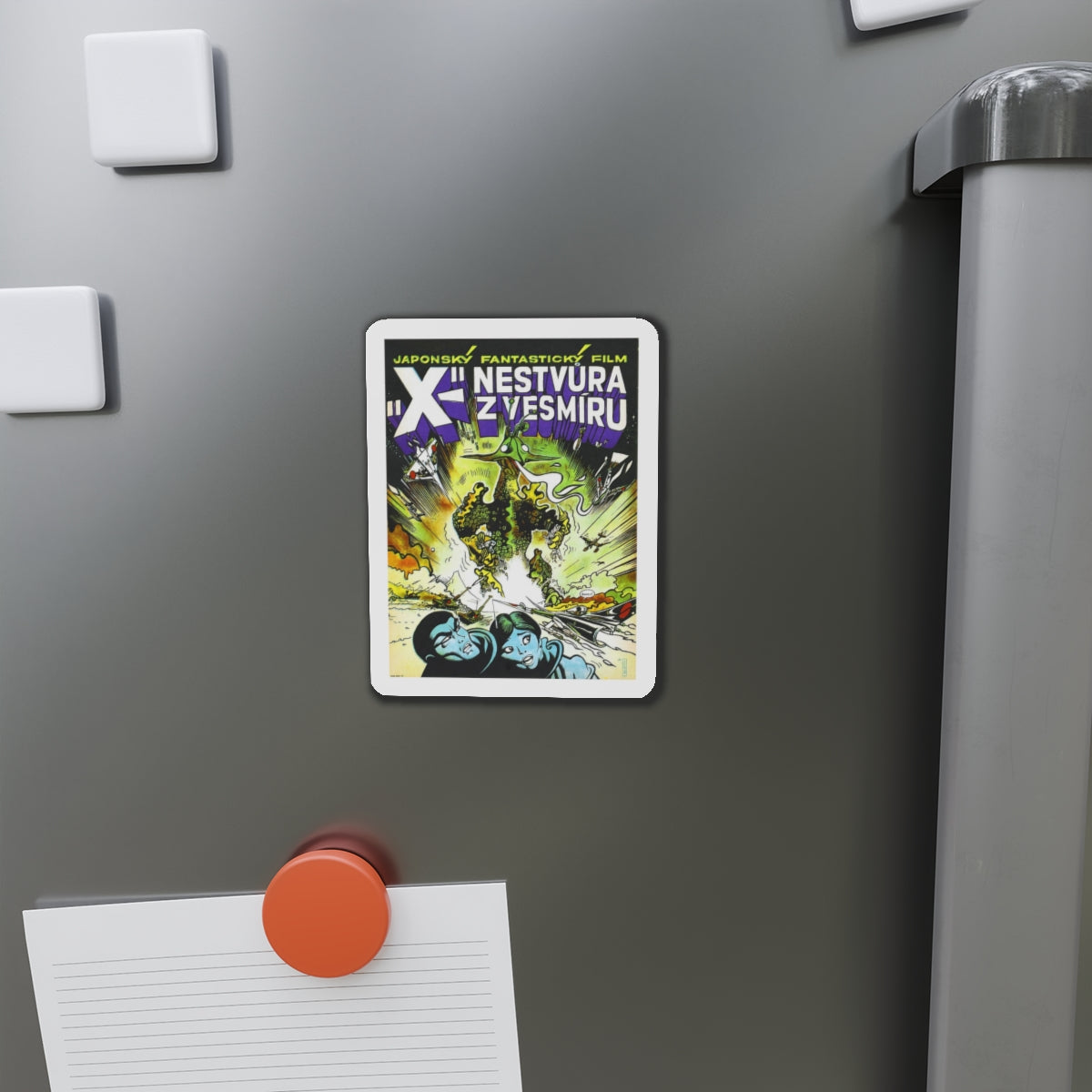 THE X FROM OUTER SPACE 1967 Movie Poster - Refrigerator Magnet-The Sticker Space