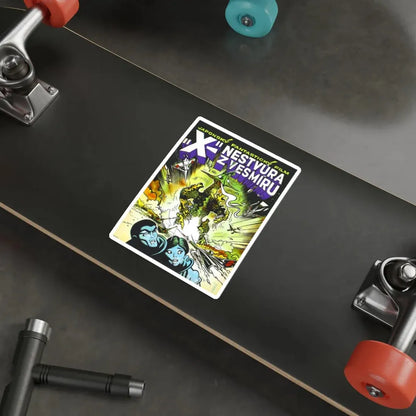 THE X FROM OUTER SPACE 1967 Movie Poster STICKER Vinyl Die-Cut Decal - The Sticker Space