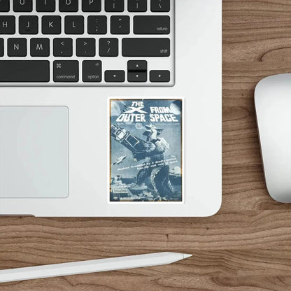 THE X FROM OUTER SPACE (2) 1967 Movie Poster STICKER Vinyl Die-Cut Decal - The Sticker Space