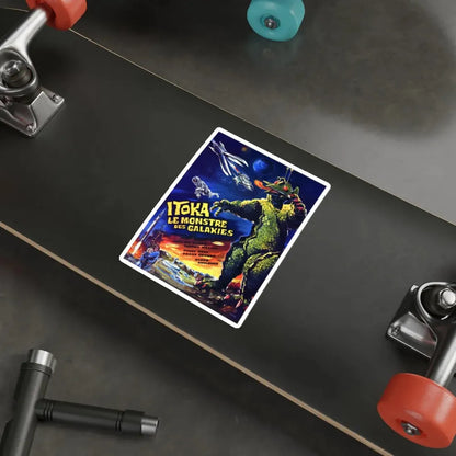 THE X FROM OUTER SPACE (FRENCH) 1967 Movie Poster STICKER Vinyl Die-Cut Decal - The Sticker Space