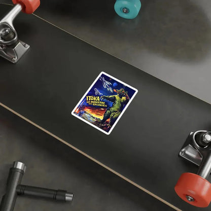 THE X FROM OUTER SPACE (FRENCH) 1967 Movie Poster STICKER Vinyl Die-Cut Decal - The Sticker Space