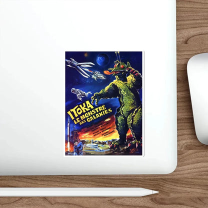 THE X FROM OUTER SPACE (FRENCH) 1967 Movie Poster STICKER Vinyl Die-Cut Decal - The Sticker Space