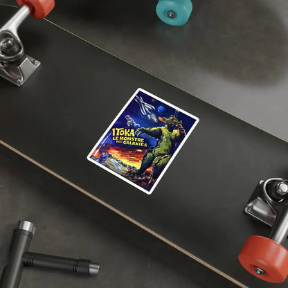 THE X FROM OUTER SPACE (FRENCH) 1967 Movie Poster STICKER Vinyl Die-Cut Decal - The Sticker Space