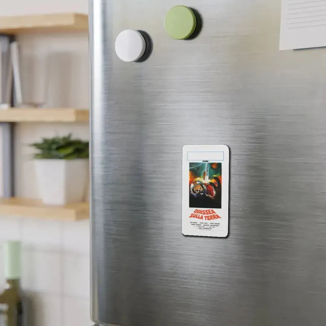 THE X FROM OUTER SPACE (ITALIAN) 1967 Movie Poster - Refrigerator Magnet - The Sticker Space