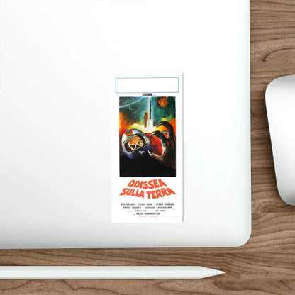 THE X FROM OUTER SPACE (ITALIAN) 1967 Movie Poster STICKER Vinyl Die-Cut Decal - The Sticker Space
