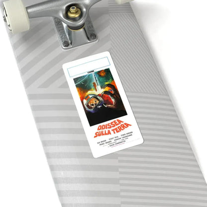 THE X FROM OUTER SPACE (ITALIAN) 1967 Movie Poster - STICKER Vinyl Kiss-Cut Decal - The Sticker Space