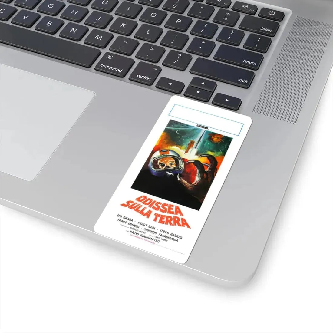 THE X FROM OUTER SPACE (ITALIAN) 1967 Movie Poster - STICKER Vinyl Kiss-Cut Decal - The Sticker Space