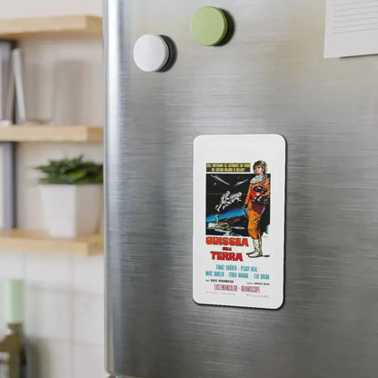 THE X FROM OUTER SPACE (ITALIAN 2) 1967 Movie Poster - Refrigerator Magnet - The Sticker Space