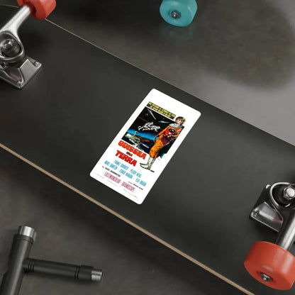 THE X FROM OUTER SPACE (ITALIAN 2) 1967 Movie Poster STICKER Vinyl Die-Cut Decal - The Sticker Space