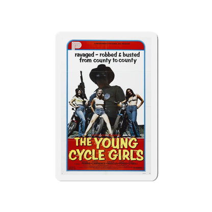 THE YOUNG CYCLE GIRLS 1978 Movie Poster - Refrigerator Magnet