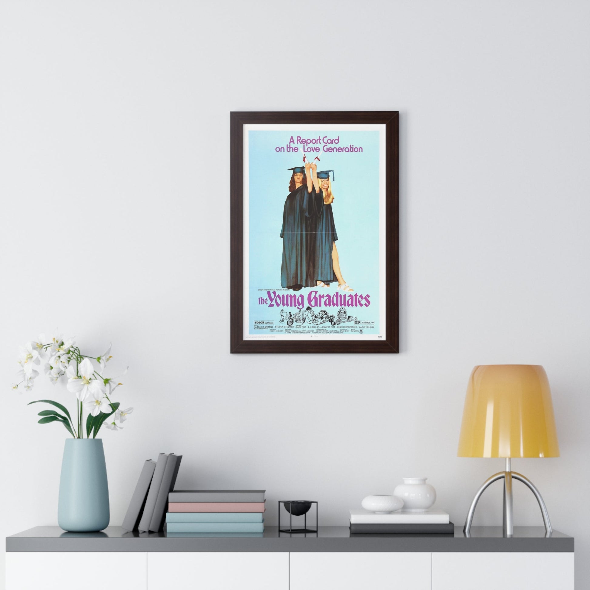 THE YOUNG GRADUATES 1971 - Framed Movie Poster-The Sticker Space