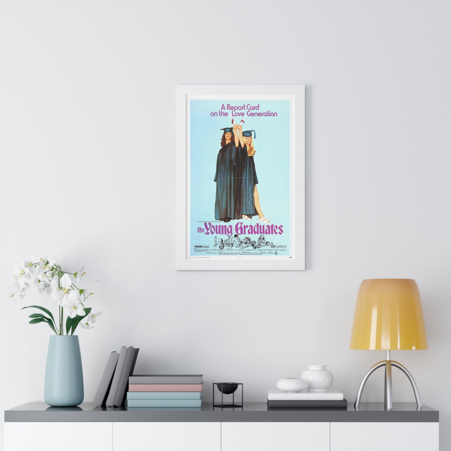 THE YOUNG GRADUATES 1971 - Framed Movie Poster-The Sticker Space