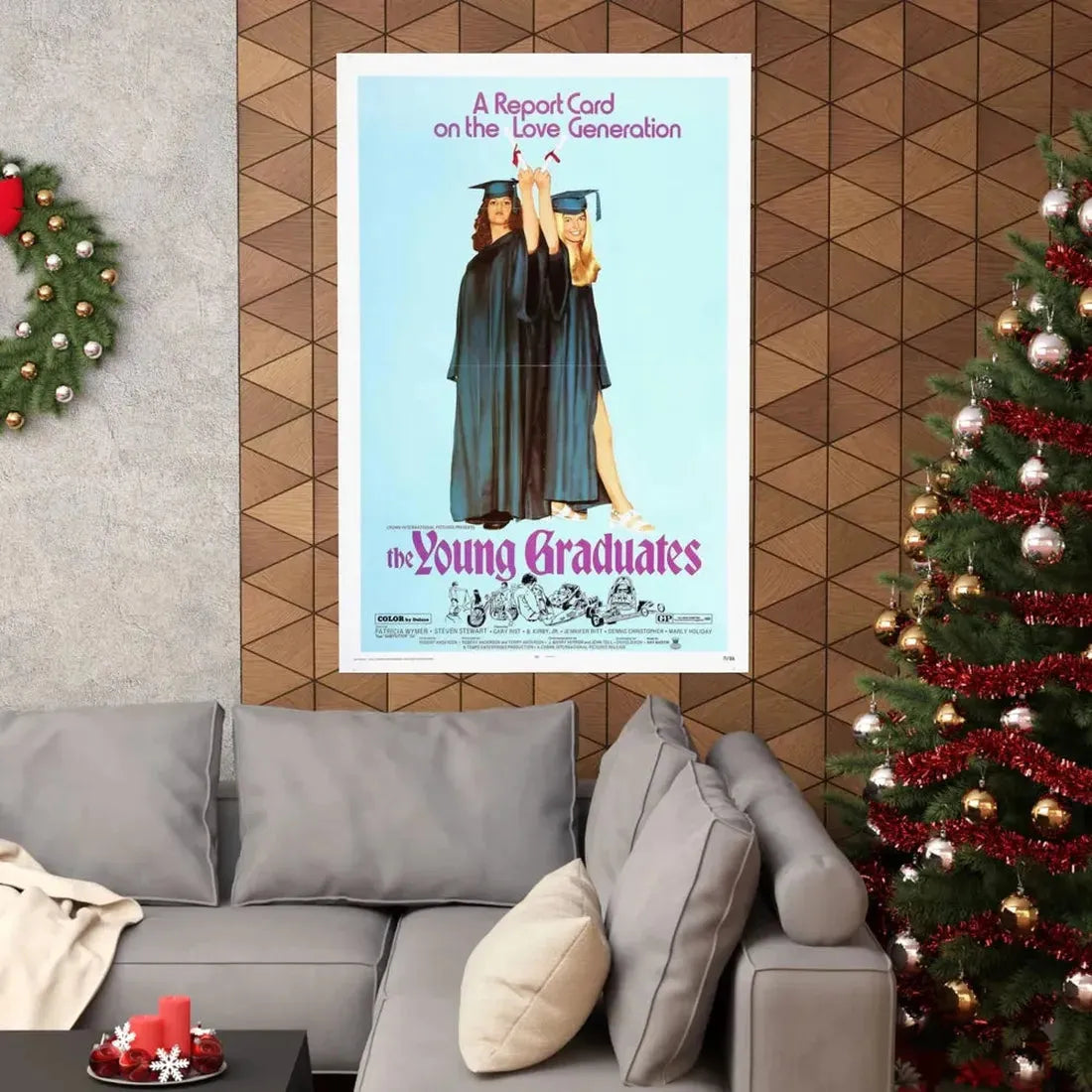 THE YOUNG GRADUATES 1971 - Paper Movie Poster - The Sticker Space