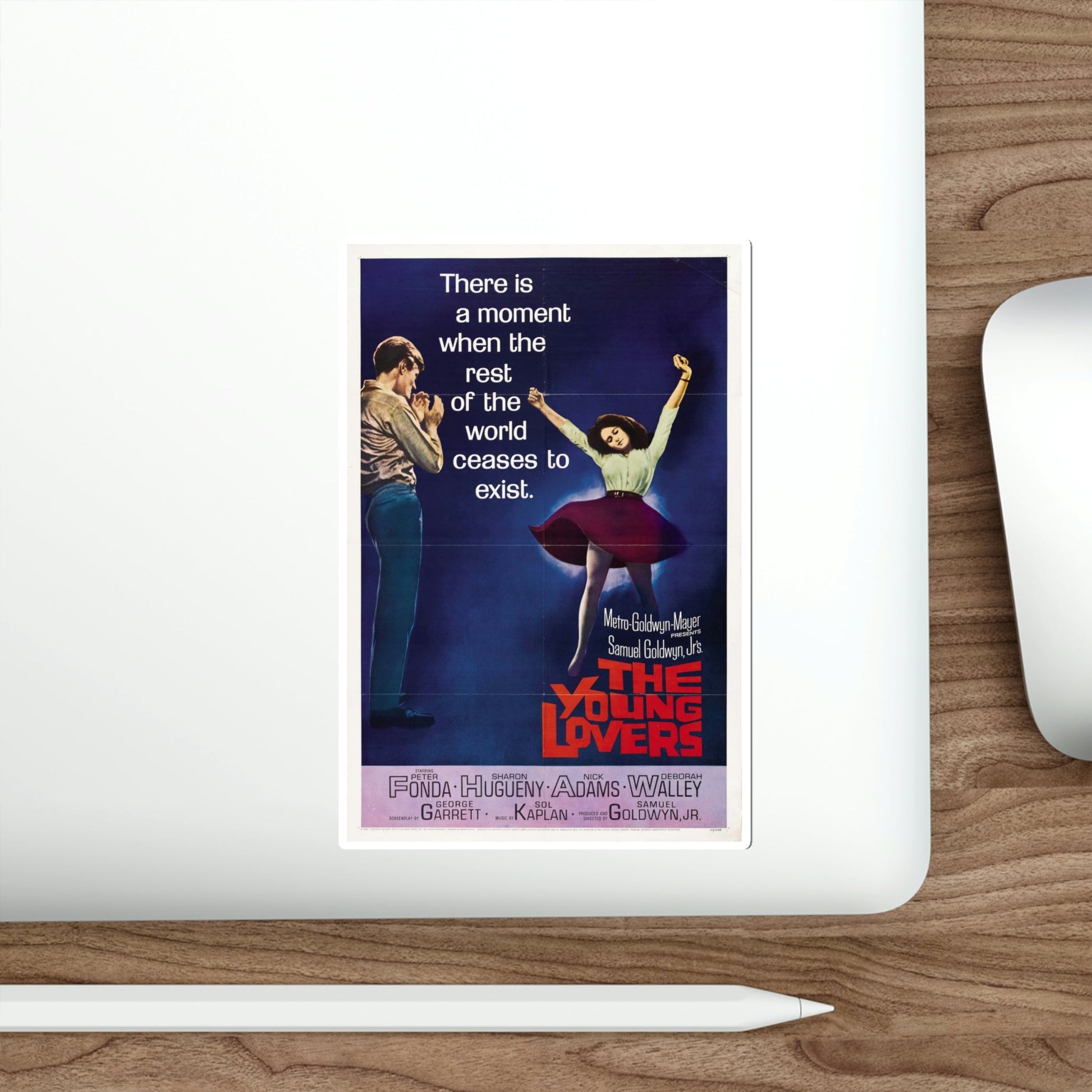 The Young Lovers 1964 Movie Poster STICKER Vinyl Die-Cut Decal-The Sticker Space