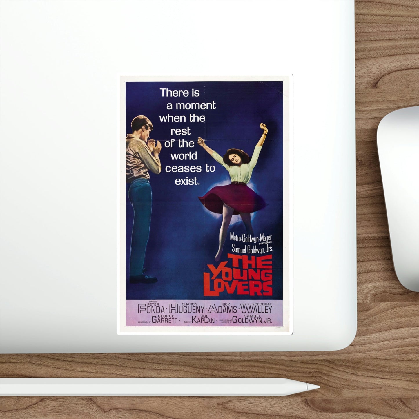 The Young Lovers 1964 Movie Poster STICKER Vinyl Die-Cut Decal-The Sticker Space