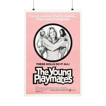 THE YOUNG PLAYMATES 1972 - Paper Movie Poster 20″ x 30″ Matte - The Sticker Space