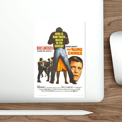 The Young Savages 1961 Movie Poster STICKER Vinyl Die-Cut Decal-The Sticker Space